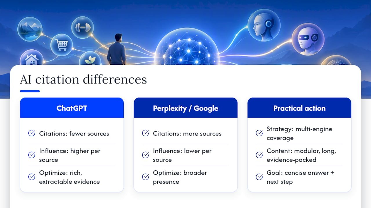 Why topical authority matters more in AI-driven search — overview diagram