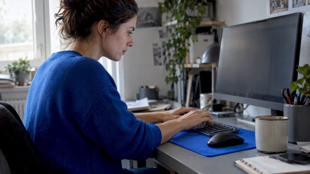 Editor revising an SEO answer passage