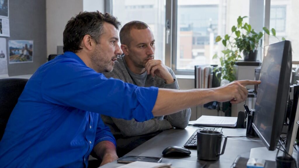 Affiliate team reviewing partner credit allocation