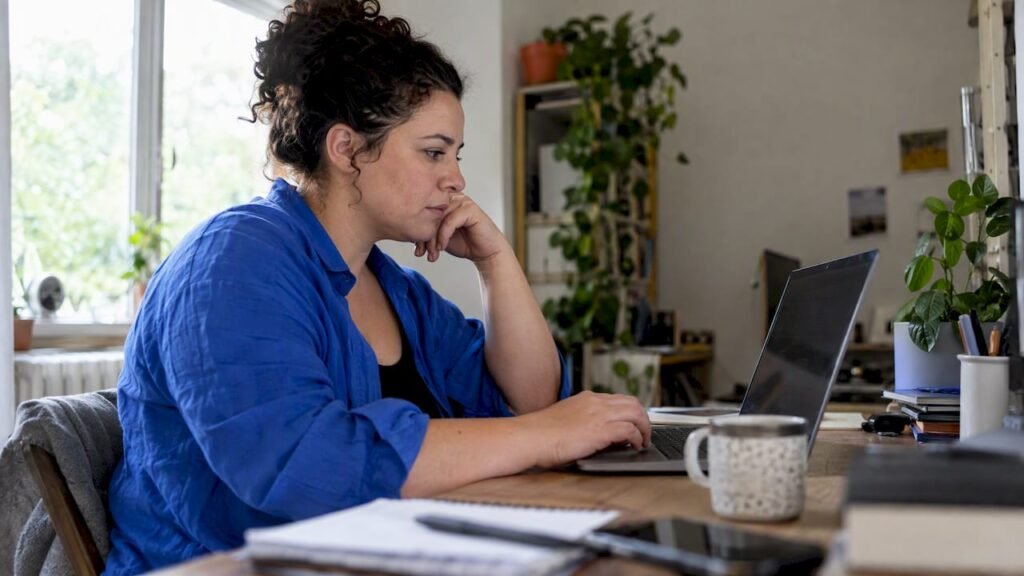 Affiliate marketer reviewing an established content page
