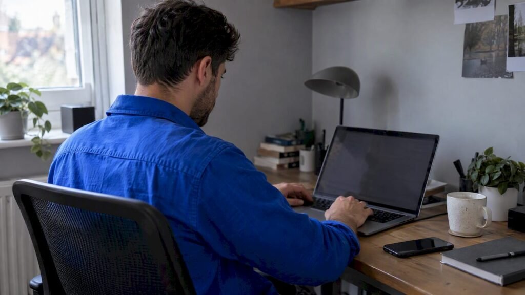 Marketer testing an affiliate tracking link