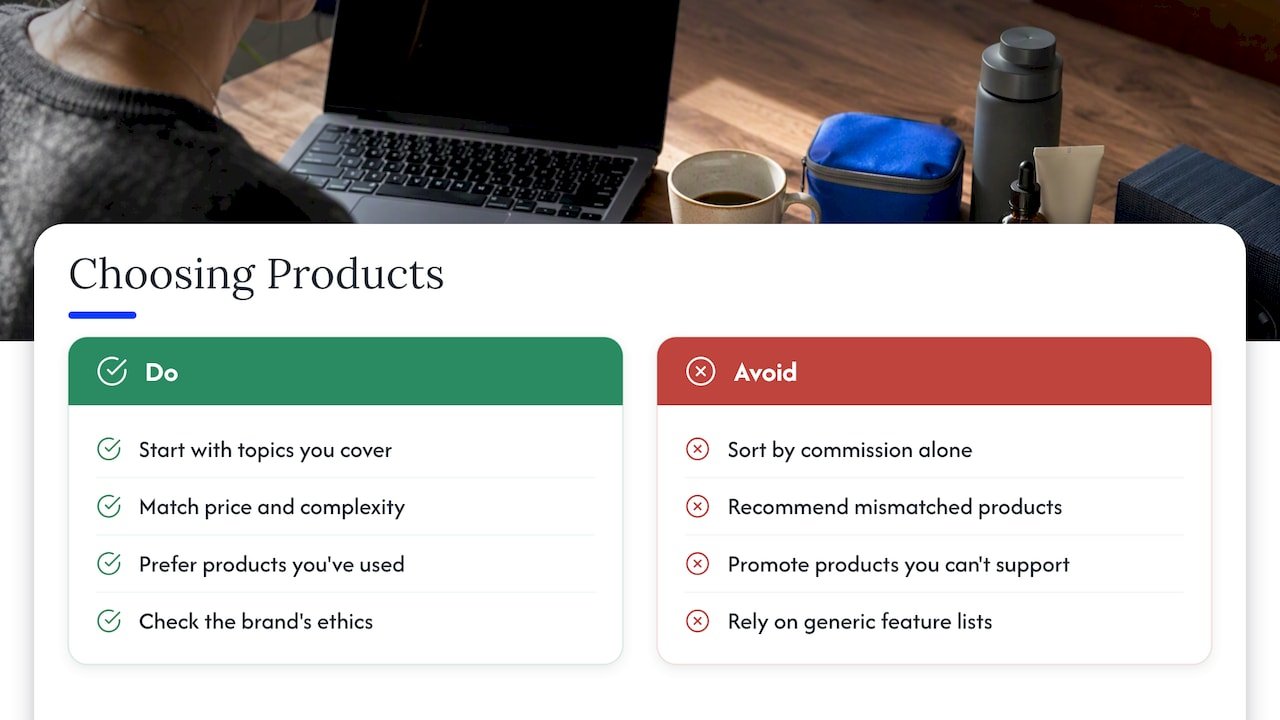 How to choose products that fit a Medium audience — overview diagram